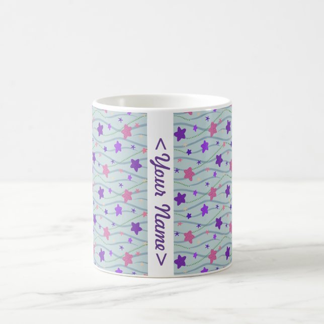 Personalized Floating Starfish Mug (Center)