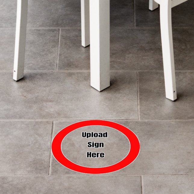 Personalized Floor Decals (Restaurant)