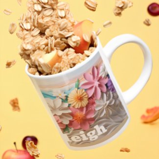 Personalized Floral Abode 3D look Beach