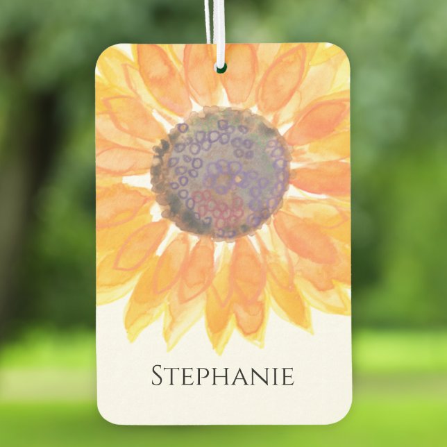 Personalized Floral Air Freshener (Creator Uploaded)