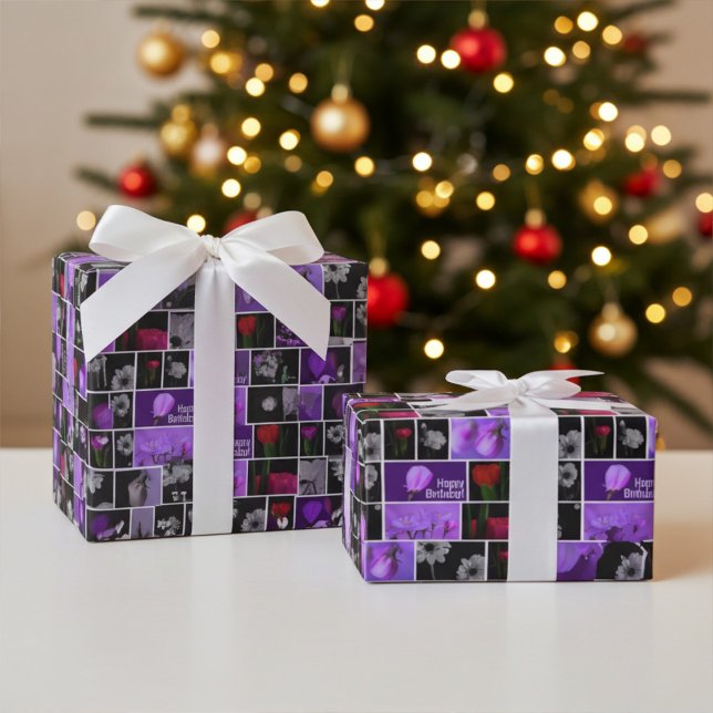 Personalized Floral All-Occasion Wrapping Paper (Creator Uploaded)