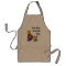 Personalized Floral Art Gardener Saying Apron