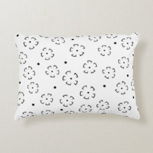 Personalized Floral Birthday Gift Folder Accent Pillow
