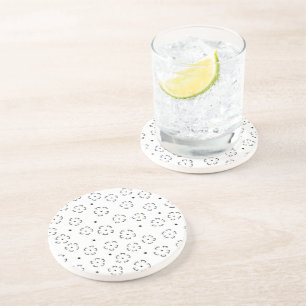 Personalized Floral Birthday Gift Folder Coaster