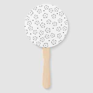 Personalized Floral Birthday Gift Folder Hand Fan