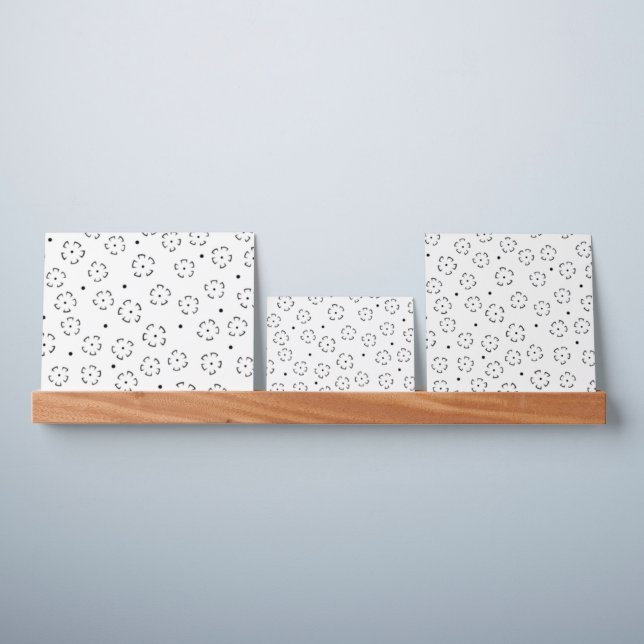 Personalized Floral Birthday Gift Folder Picture Ledge (Wall)