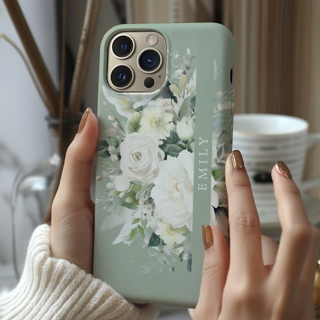 Personalized Floral Case-Mate iPhone Case (Creator Uploaded)
