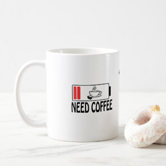 Personalized Floral Ceramic Coffee Mug 