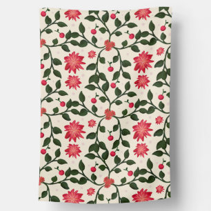 Personalized Floral Family name design House Fla Flag