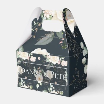 Personalized Floral Favor Box by SharonCullars at Zazzle