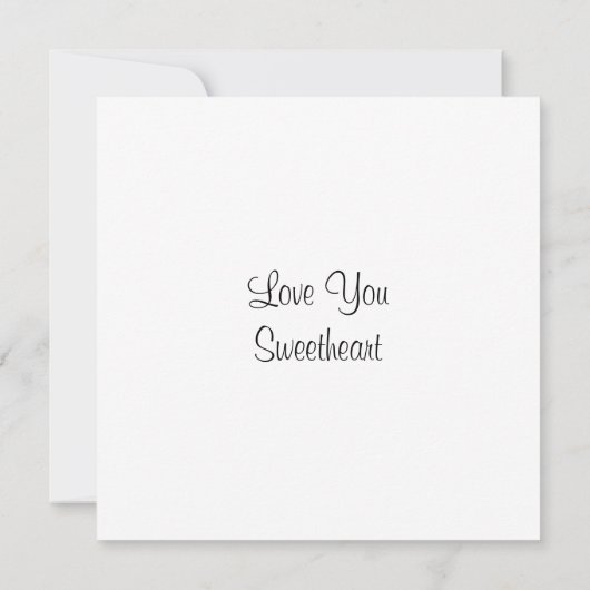 Personalized Floral Heart Frame Romantic Gift (Back)