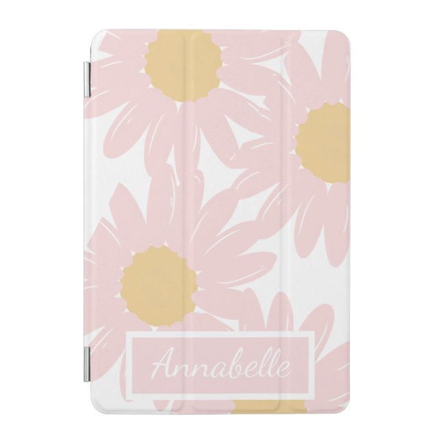 Personalized Floral iPad Case (Front)
