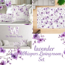 Personalized Floral Monogram Wall Decal – The West