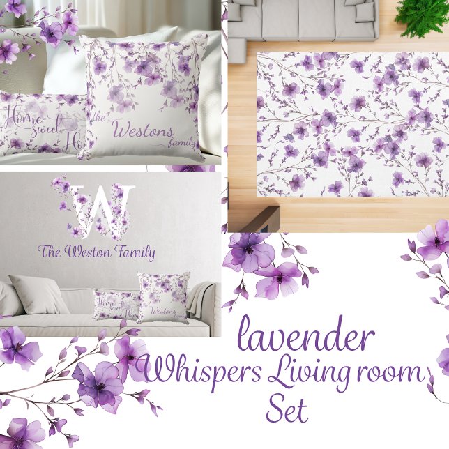 Personalized Floral Monogram Wall Decal – The West (Creator Uploaded)