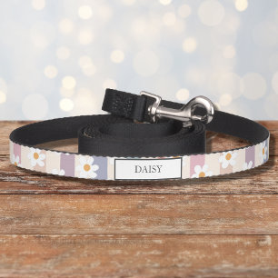 Personalized Floral Pastel Pet Leash