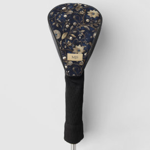 Personalized Floral Pattern Golf Head Cover