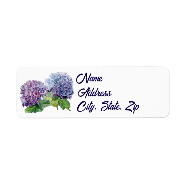 Personalized Floral Post It Notes for Unique Gifts Label (Front)