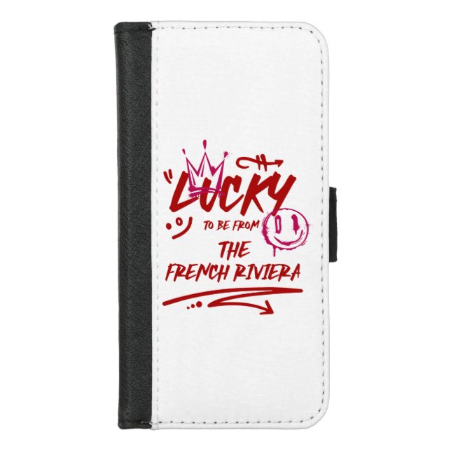 Personalized Floral Wedding Invitation Suite iPhone Wallet Case (Front)