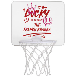Personalized Floral Wedding Invitation Suite Mini Basketball Hoop