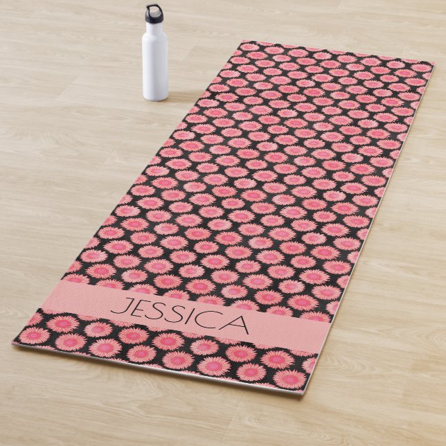 Personalized Floral Yoga Mat (In Situ)