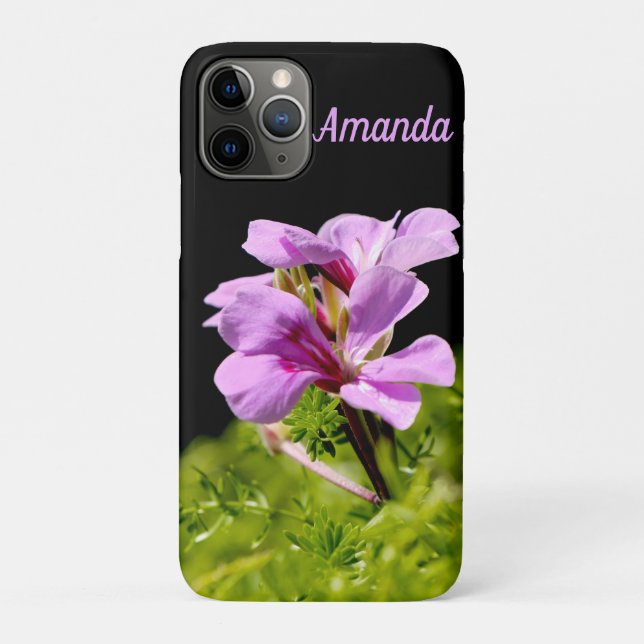 Personalized Flower Case-Mate iPhone Case (Back)