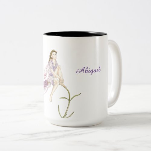 Personalized Flower Fairy Mug