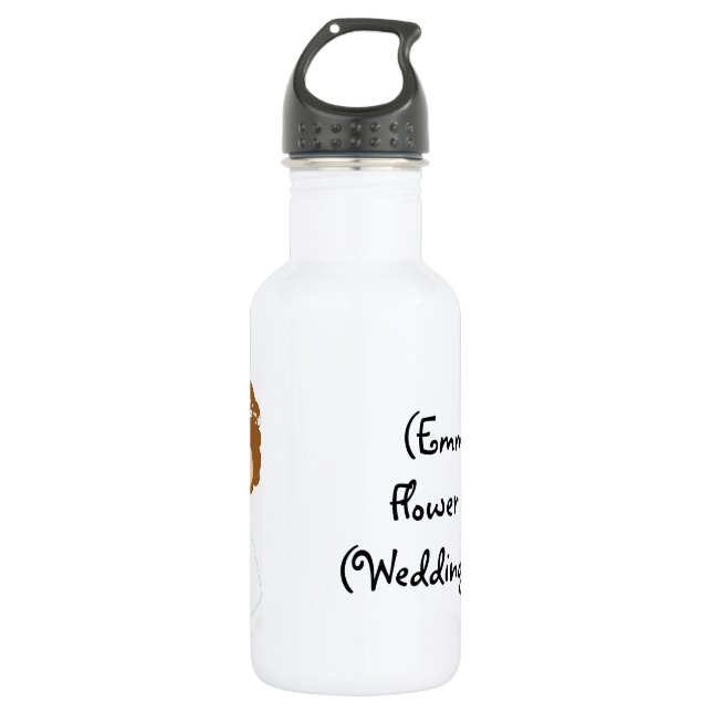 Personalized Flower Girl Gift-Water Bottle (Front)
