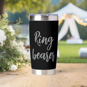 Personalized Flower Ring Bearer Insulated Tumbler