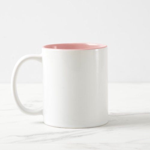 Personalized Flying Pig Postage Two_Tone Coffee Mug