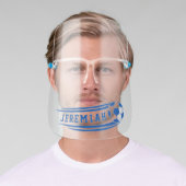 Personalized Flying Soccer Ball Face Shield (Insitu)