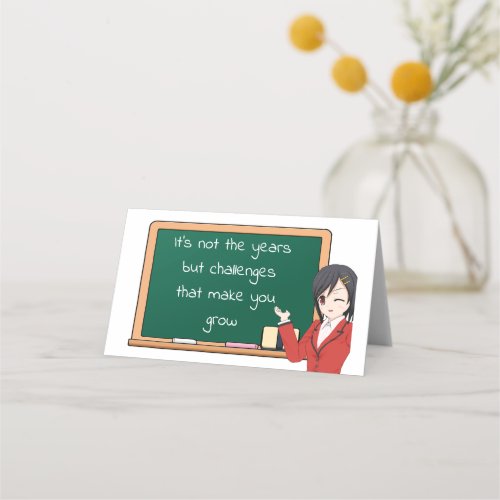 Personalized folded Cards With Wisdom Quotes