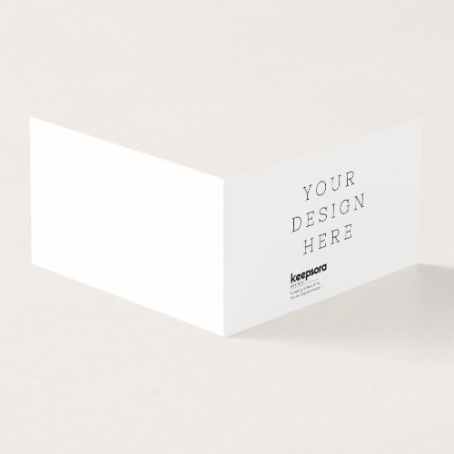 Personalized Folded Greeting Card