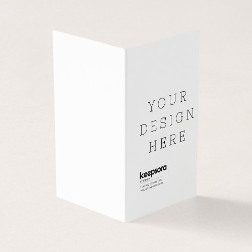 Personalized Folded Greeting Card