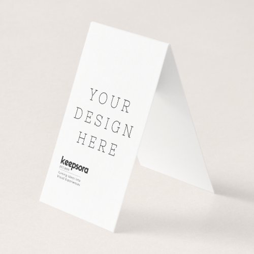 Personalized Folded Greeting Card