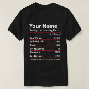 Personalized food definition first name T-Shirt