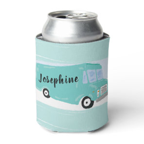 Personalized Food Truck Can Wrap Can Cooler