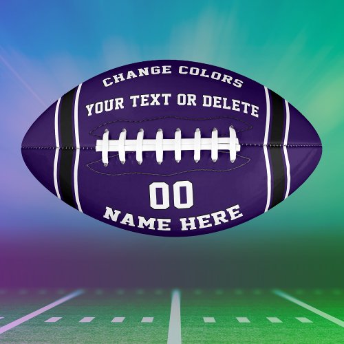 Personalized Football Ball in Your Colors and Text