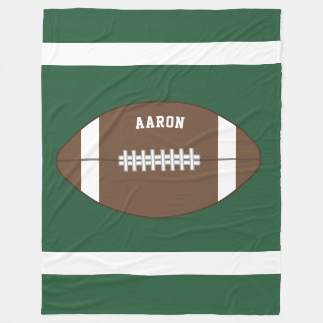 Personalized Football Blanket  (Front)