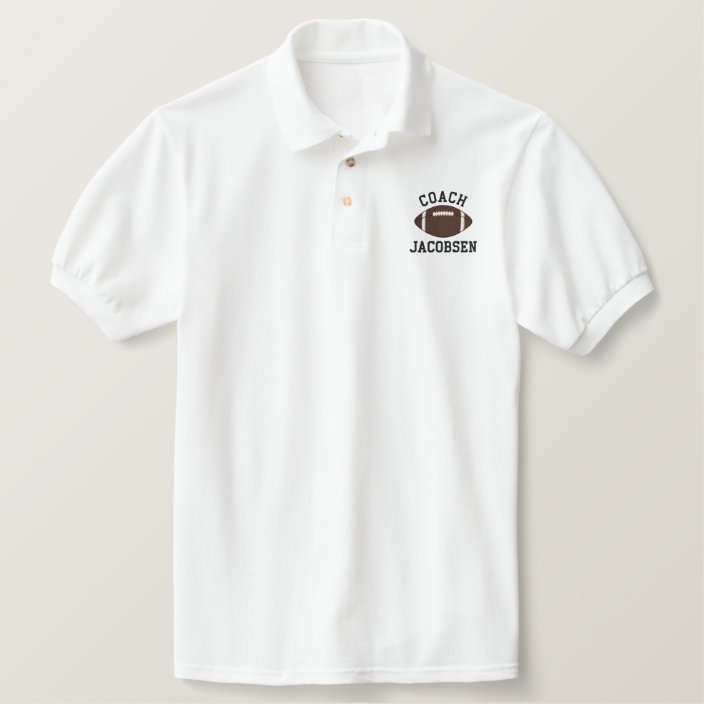 football coach polo shirts