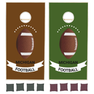 Personalized Football Design Lawn Game