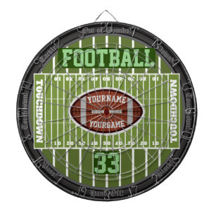 Personalized Football Field Multi-Target 3.0 Dart Board