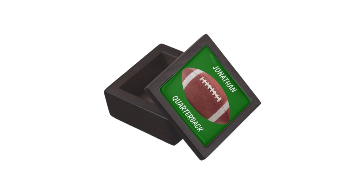 Personalized Football Gift Box Zazzle