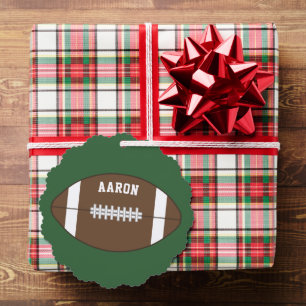 Personalized Football Gift Ornaments