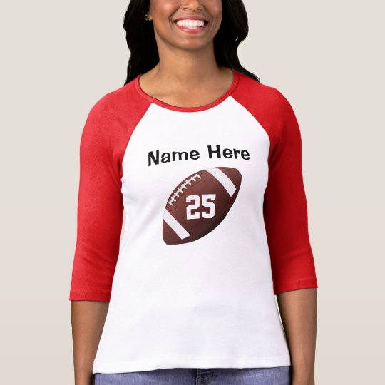 personalized football tshirts