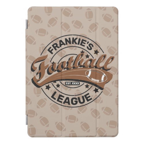 Personalized Football League Player Team iPad Pro Cover