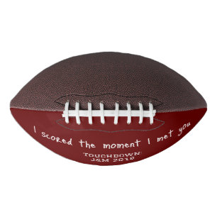 Personalized Football Love Message
