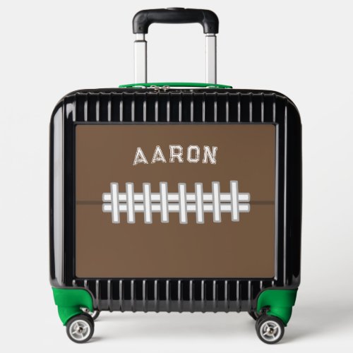  Personalized Football Luggage Suitcase Gift