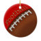 Personalized Football Ornaments Name, Team, Number