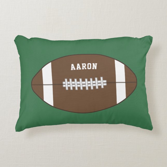 Personalized Football Pillow (Front)