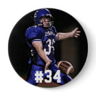 Personalized Football Player Photo And Number